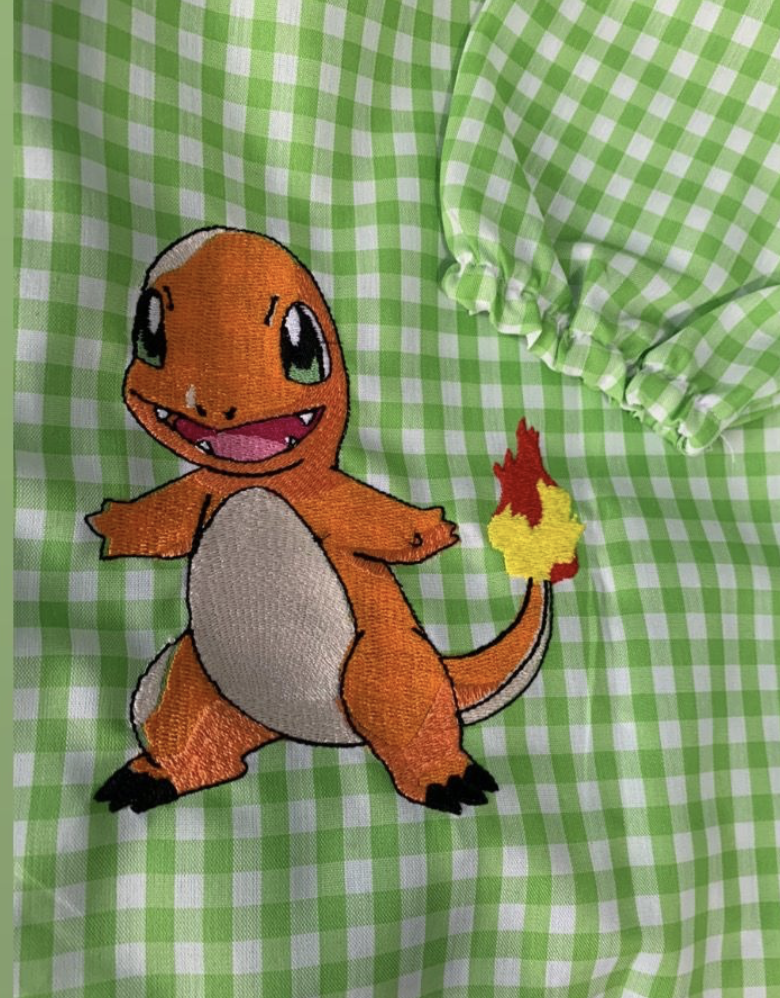 Mandilón Charmander