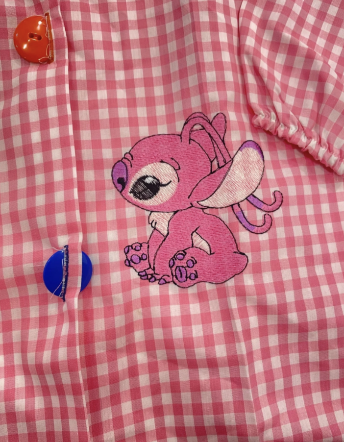 Mandilón Angel Stitch