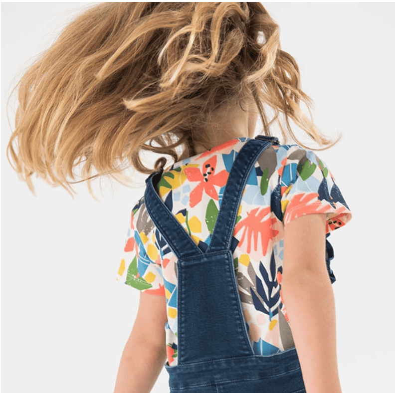 camiseta flores