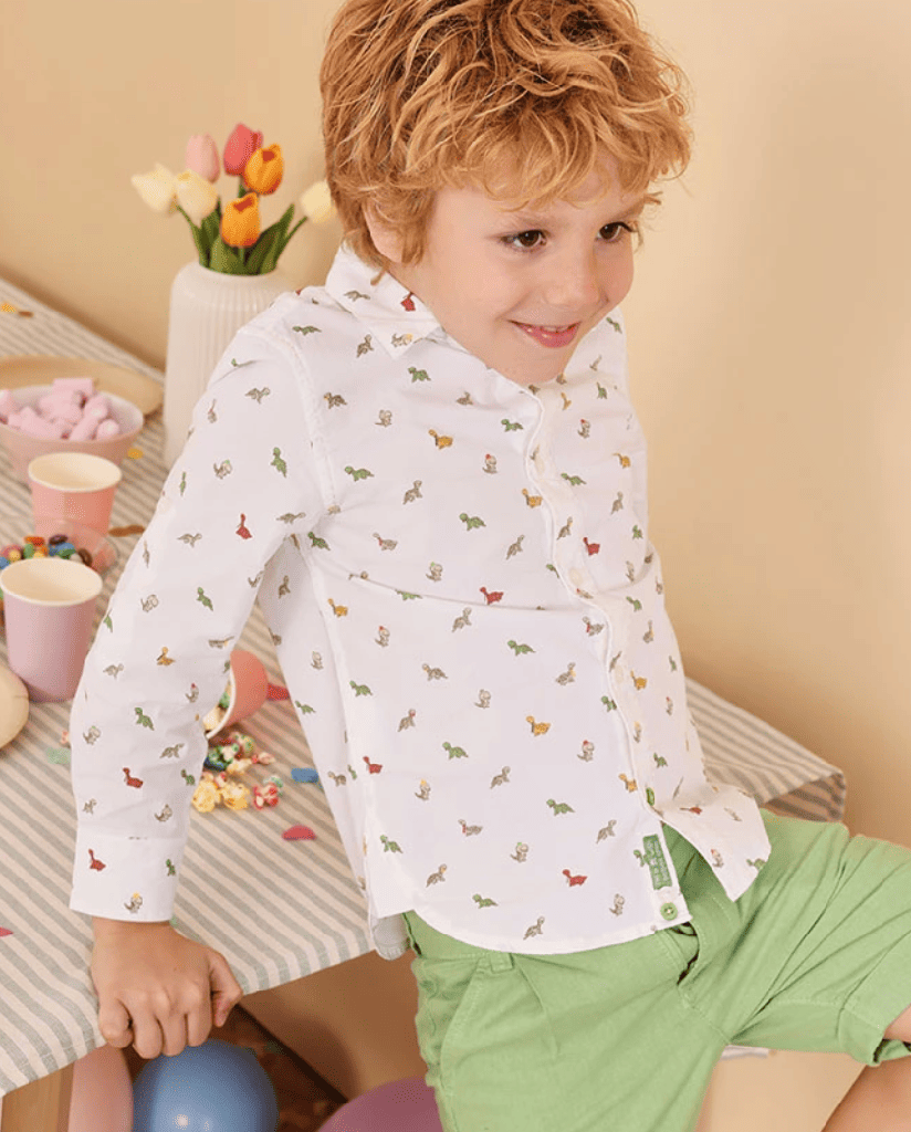 camisa dinosaurio