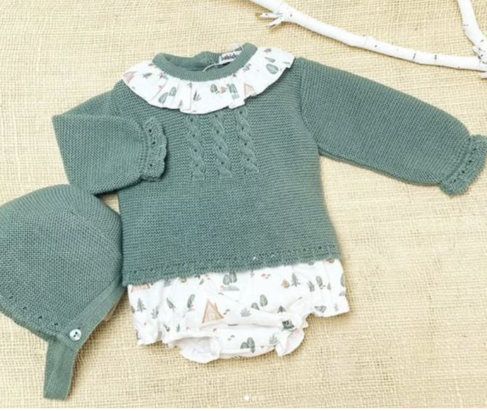 Conjunto ranita, jersey y capota Fiordo