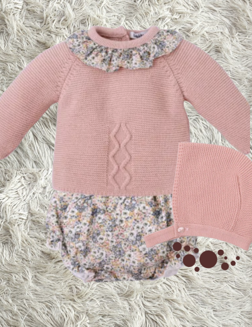 Conjunto ranita, jersey y capota Ébano