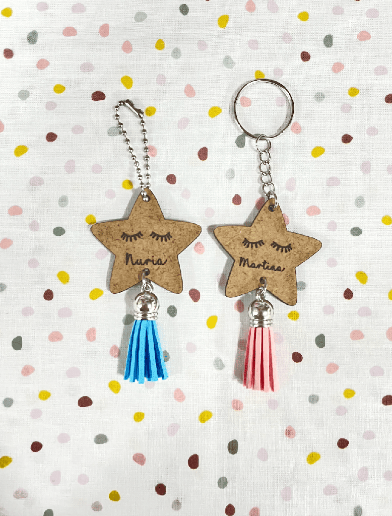 Llavero estrella