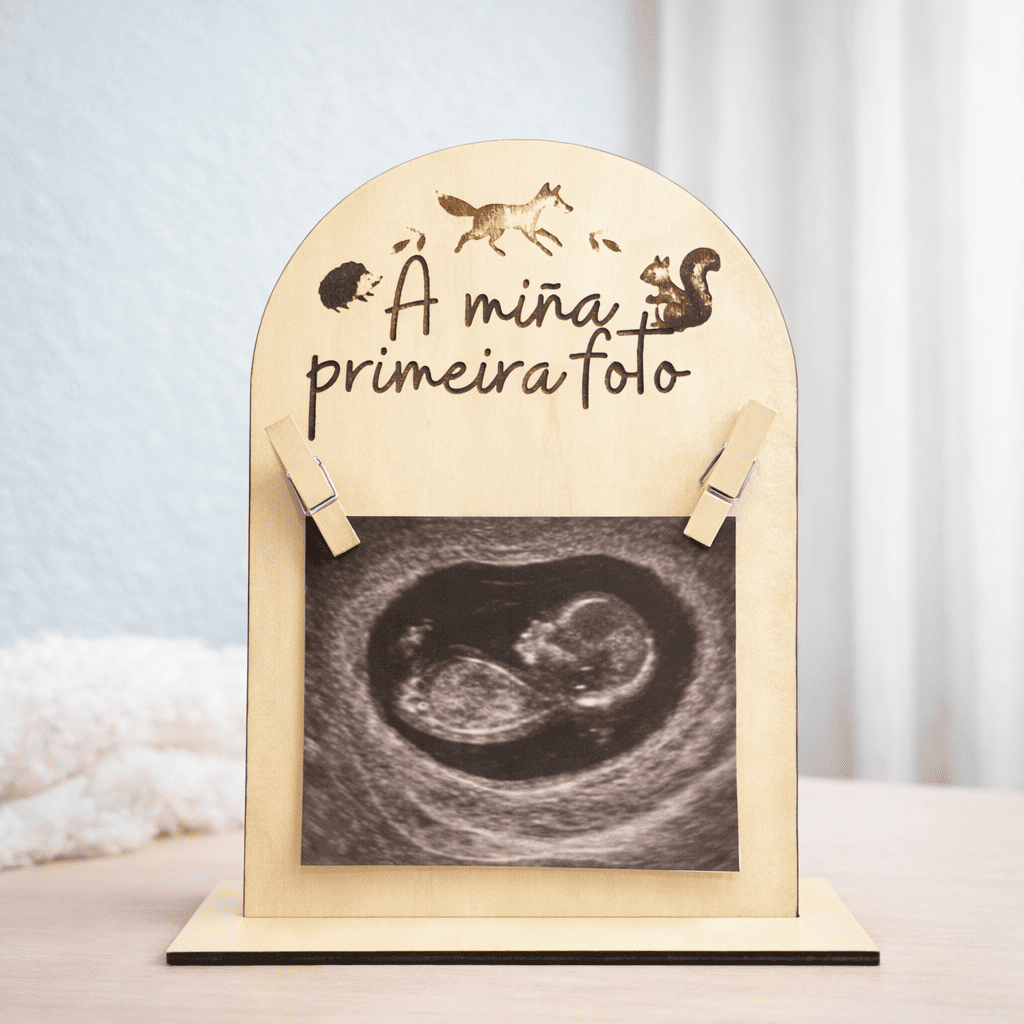 Plaquita "A miña primeira foto"