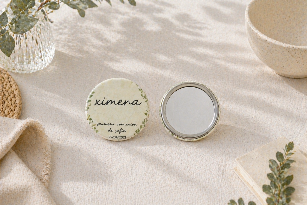 Chapa marcasitios espejo