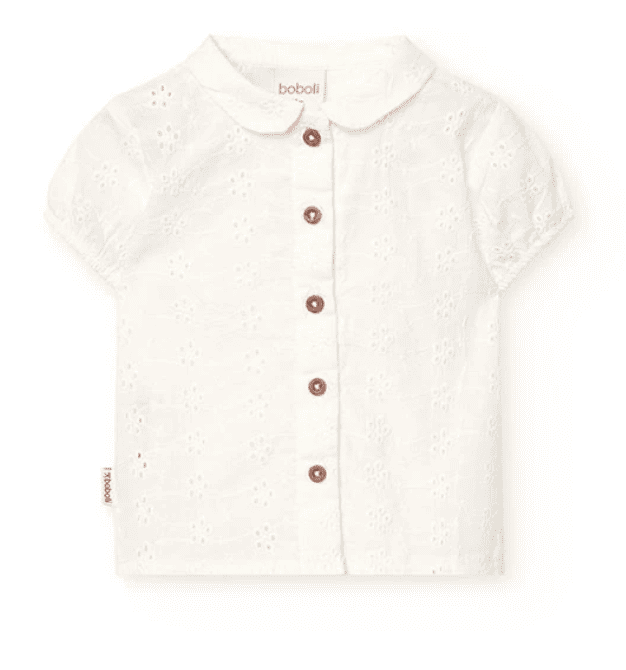 camisa popelín niña