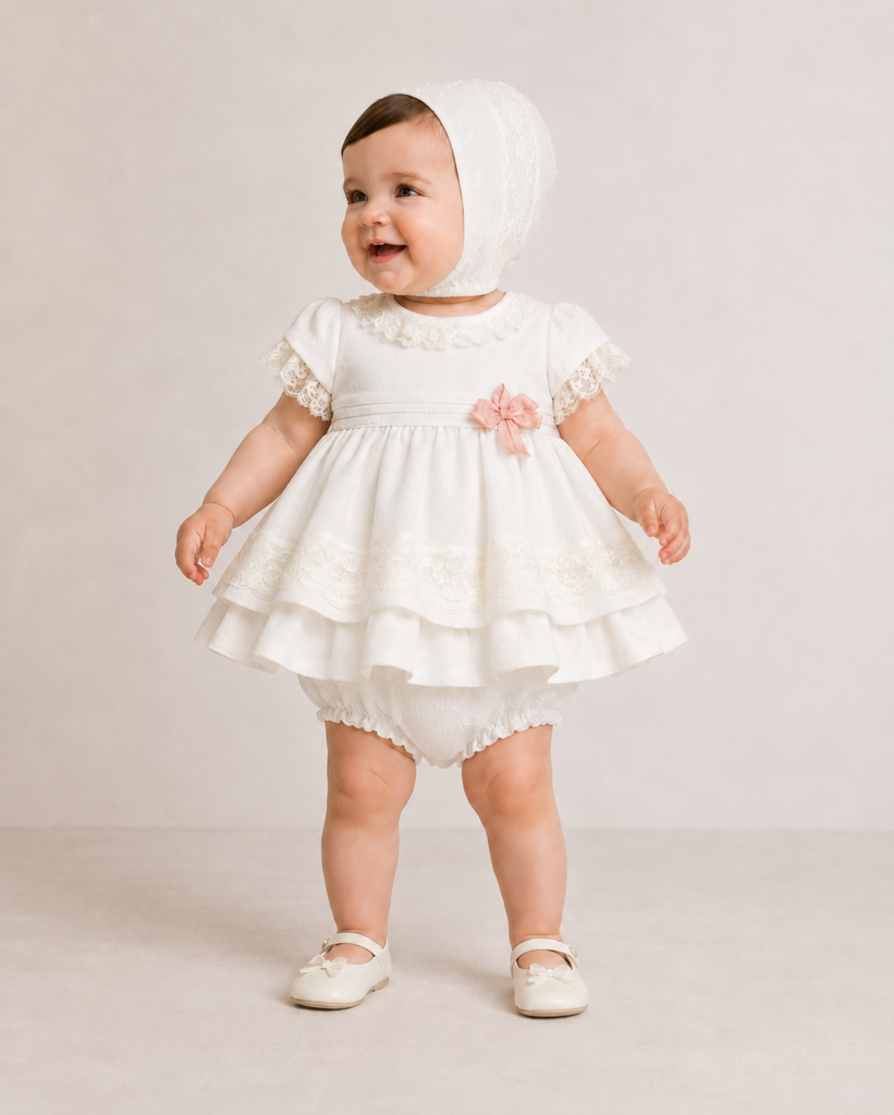 Vestido, braguita y capota 0021