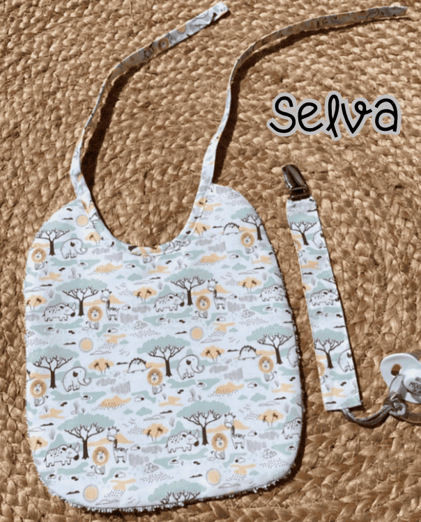 pack babero y chupetero